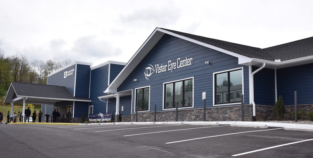 A front view of Southwest Virginia Center for Sight's new location and office.